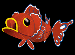 Animation of fish lantern.